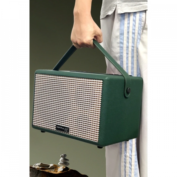 Konfulon F31 50W Sürücülü 2 Adet Mikrofonlu BT 5.2 Kablosuz Hoparlör