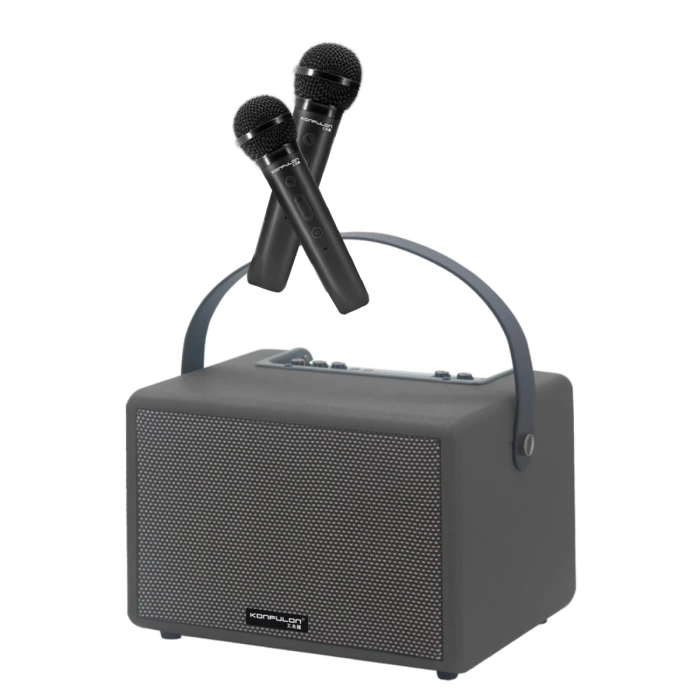 Konfulon F31 50W Sürücülü 2 Adet Mikrofonlu BT 5.2 Kablosuz Hoparlör