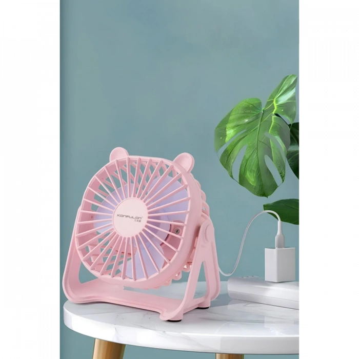 Konfulon FS23 Masaüstü Soğutma Fanı - Beyaz