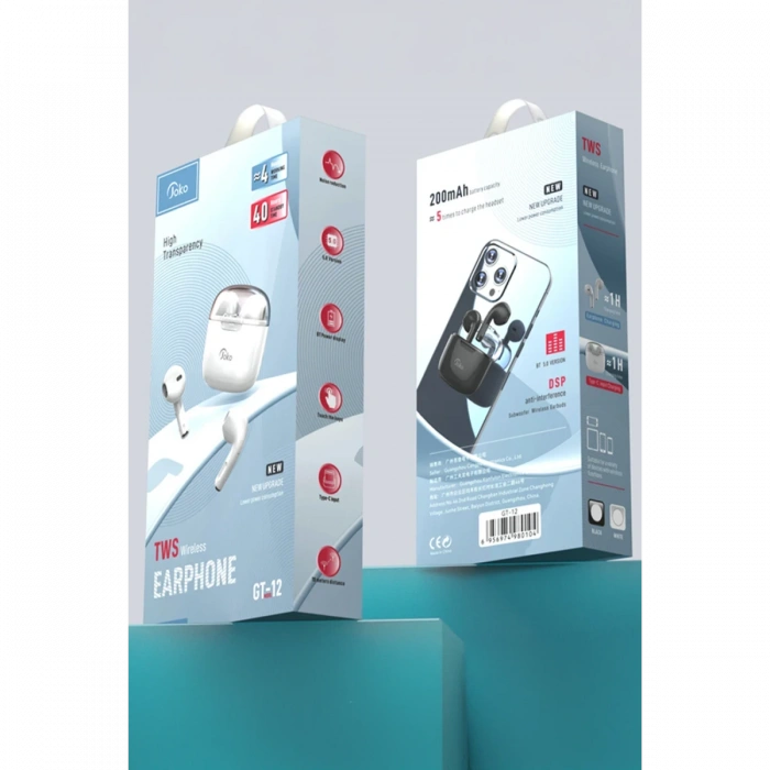 Konfulon GT12 Kablosuz Airpods Kulaklık