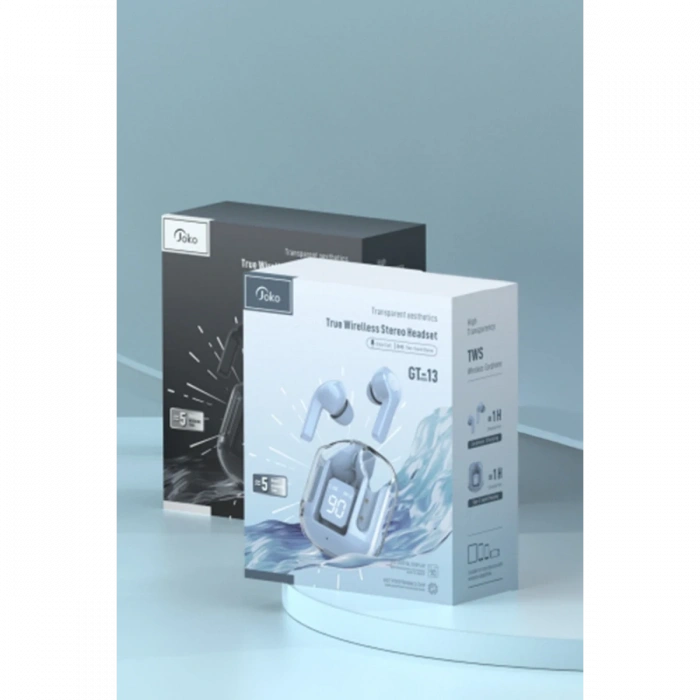 Konfulon GT13 Dijital Şarj Göstergeli Kablosuz Airpods Kulaklık