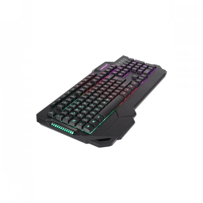 Konfulon MK80 RGB Işıklı Türkçe Q Kablolu Mekanik Hisli Klavye