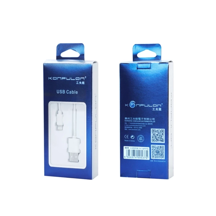 Konfulon S05 Lightning Kablo iphone Uyumlu 1.5M 2.1A