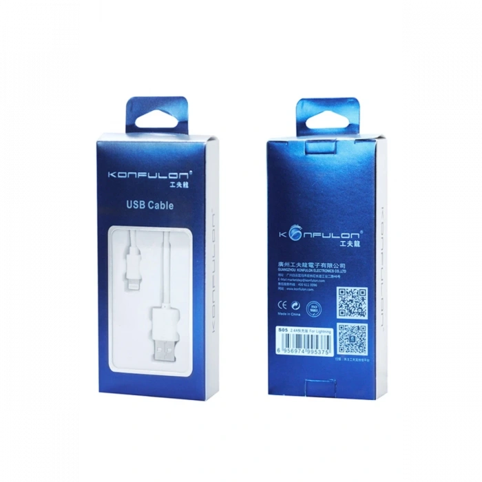 Konfulon S05 Lightning Kablo iphone Uyumlu 1.5M 2.1A