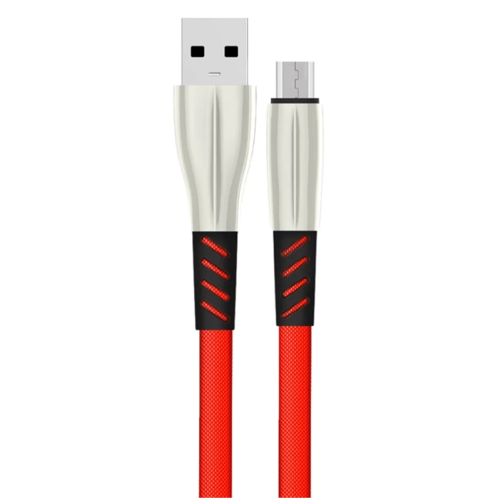 Konfulon S88 Metal Uçlu Micro USB Kablo 1M 2.4A
