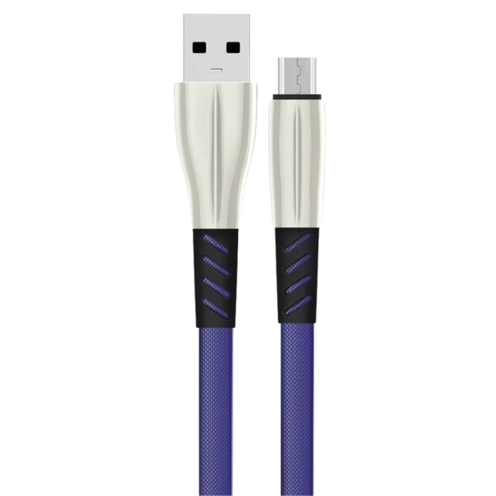 Konfulon S88 Metal Uçlu Micro USB Kablo 1M 2.4A