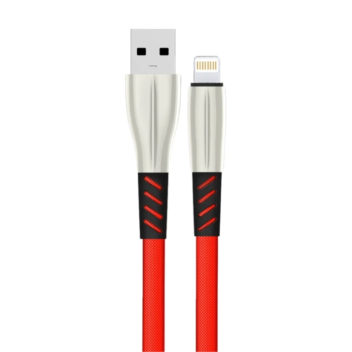 Konfulon S89 Metal Uçlu Lightning Kablo iphone Uyumlu 1M 2.4A
