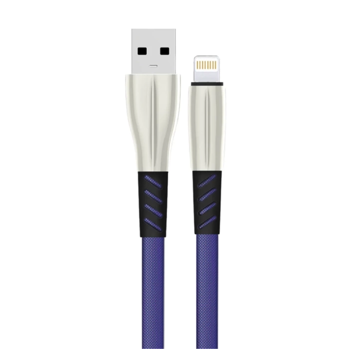 Konfulon S89 Metal Uçlu Lightning Kablo iphone Uyumlu 1M 2.4A