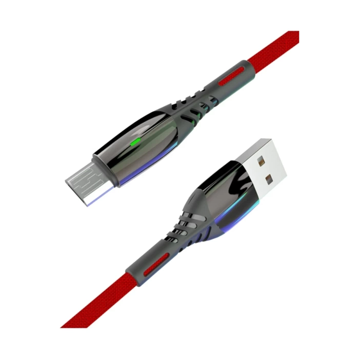 Konfulon S91 Ledli Micro USB Kablo 1M 2.4A