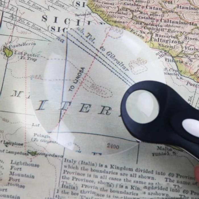 Kontrolü Için 10x 20x,2led Işıklı El Büyüteç