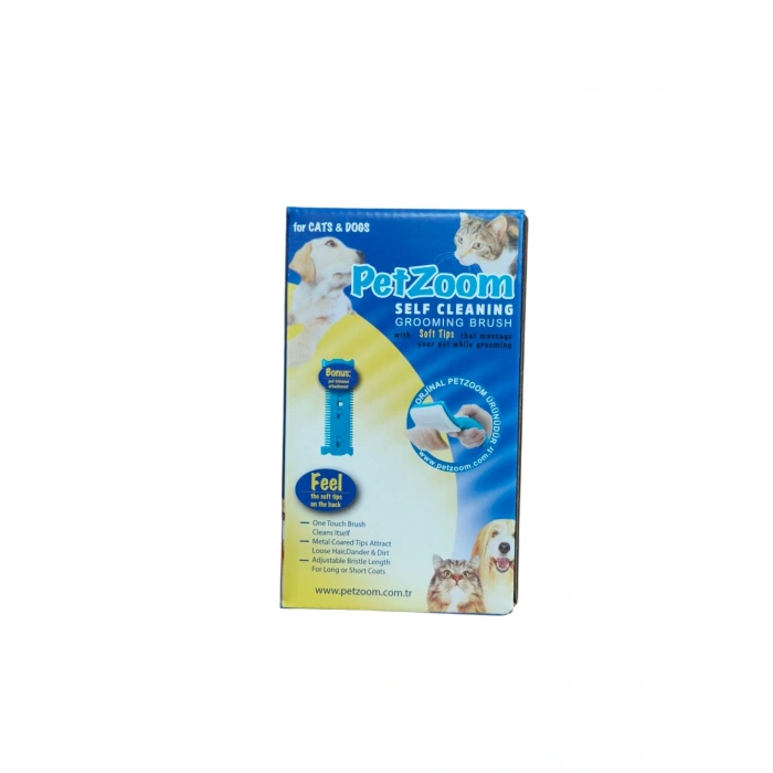 Lüks Basmalı Kedi Köpek Tarağı – Tüy Toplama Ve Temizleme, Ergonomik, Kolay Kullanım