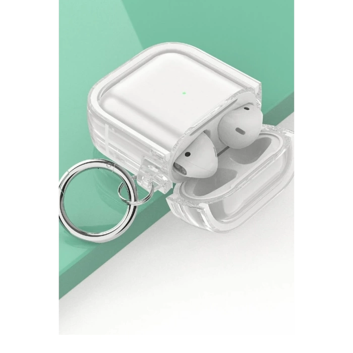 Movenchy Airpods 4 (4.nesil) Shiny Şeffaf Kılıf