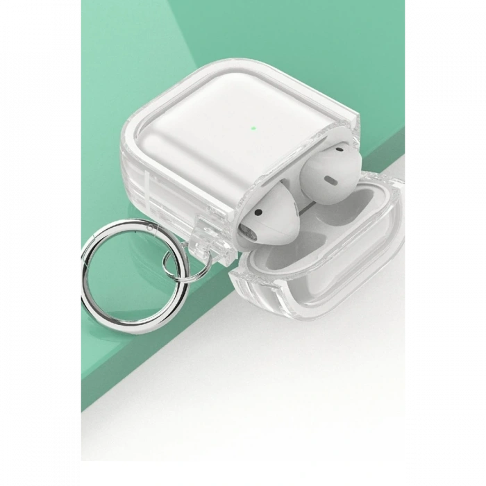 Movenchy Airpods 4 (4.nesil) Shiny Şeffaf Kılıf