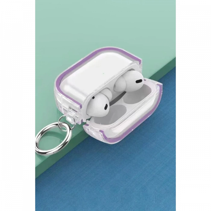 Movenchy Airpods Pro 2 (2.nesil) Shiny Şeffaf Kılıf