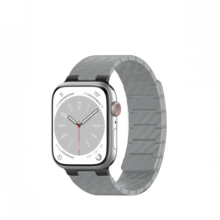 Movenchy Watch 45mm Carbon Steel Kordon