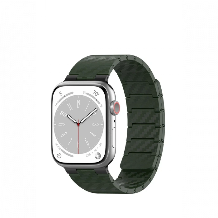 Movenchy Watch 45mm Carbon Steel Kordon