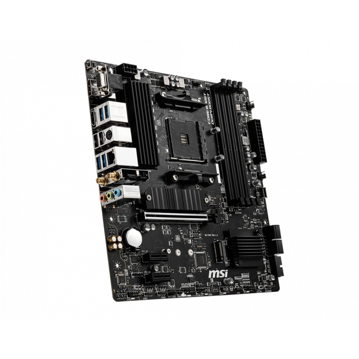MSI B550M PRO-VDH WIFI DDR4 4400(OC) HDMI MATX AM4