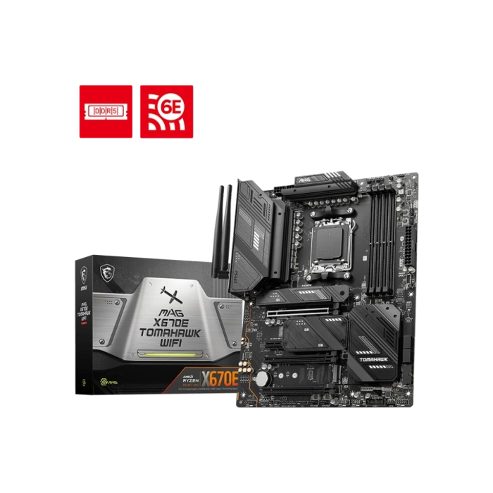MSI MAG X670E TOMAHAWK WIFI AM5 DDR5 6600MHZ ATX