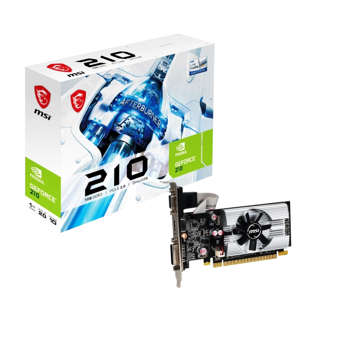 MSI N210-1GD3/LP 64Bit 1GB DDR3 VGA DVI HDMI 64B