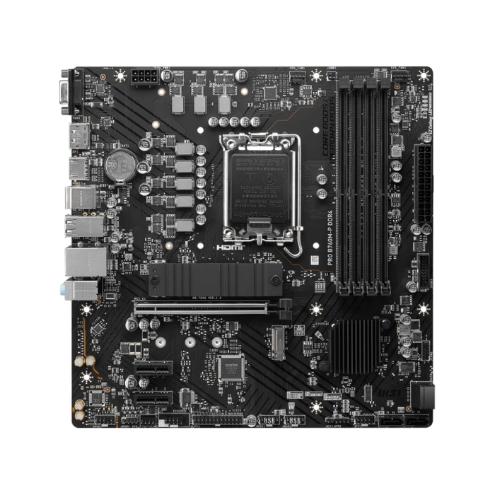 MSI PRO B760M-P DDR4 4800(OC) DDR4 HDMI DP M.2 ATX 1700p