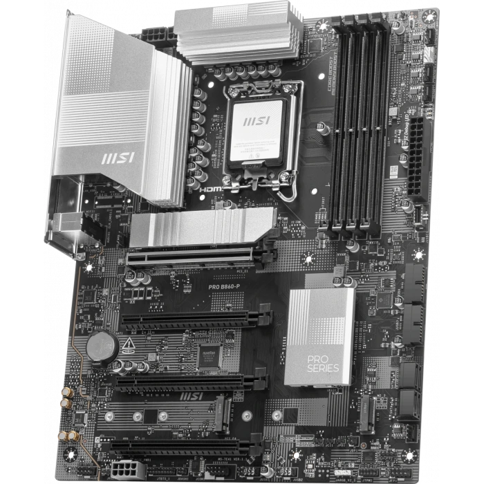 MSI PRO B860-P SOKET 1851 DDR5 8600MHZ(OC) 3xM.2 1x TB4 HDMI DISPLAY 5G LAN ATX