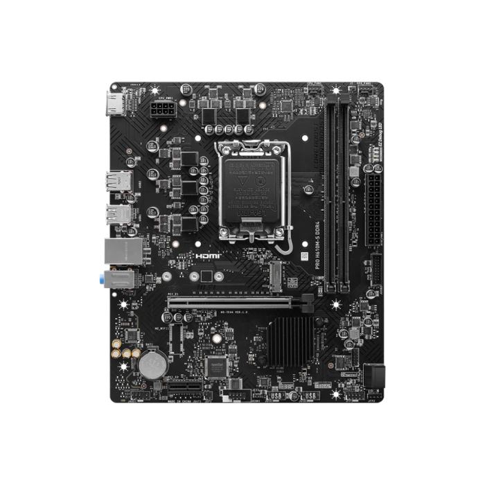 MSI PRO H610M-S DDR4 3200MHZ mATX 1700p