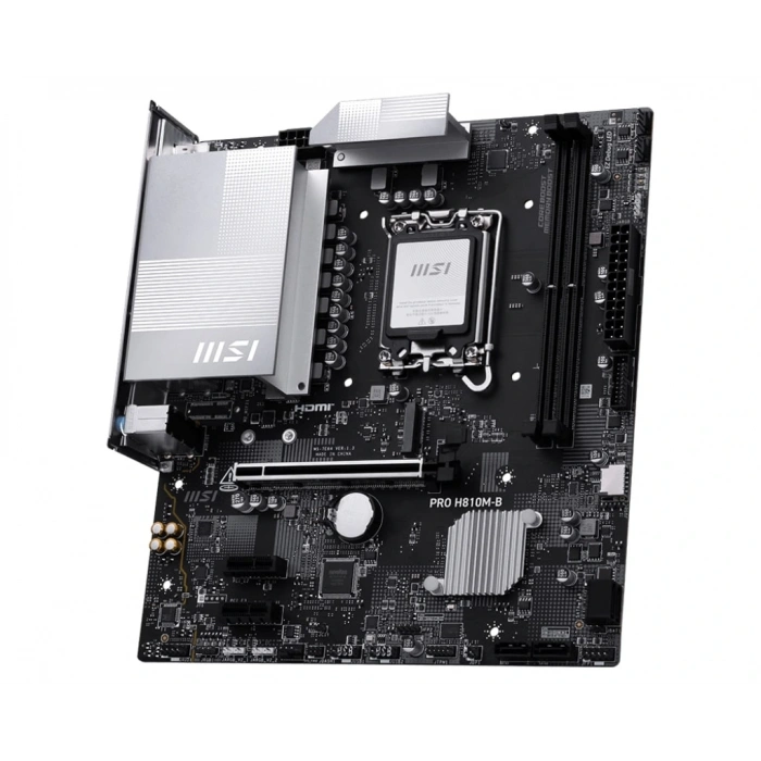 MSI PRO H810M-B DDR5 6400MHz (OC) M.2 mATX 1851P