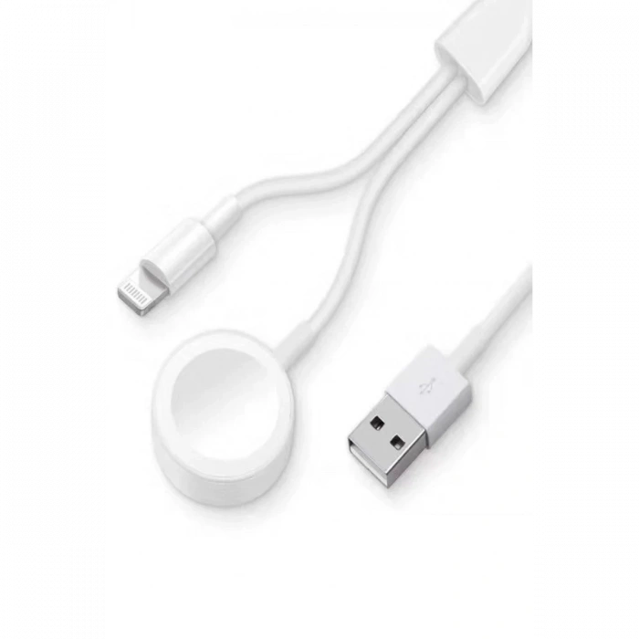 Newface AC08 2in1 Kablosuz Şarj Apple Watch 1/2/3/4/5/6/7/8/SE