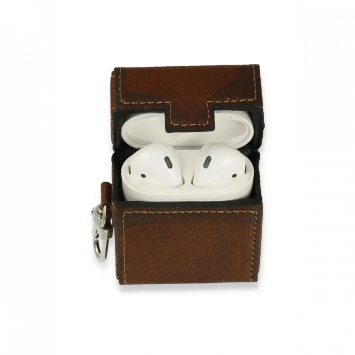 Newface Airpods 2 (2.nesil) Deri Kılıf