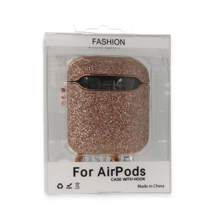 Newface Airpods 2 (2.nesil) Spell Simli Kılıf - Rose Gold