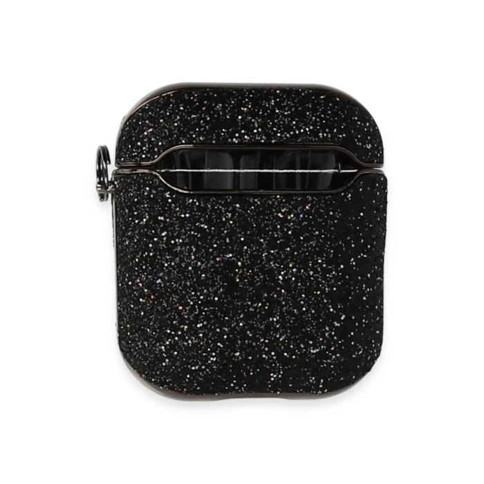 Newface Airpods 2 (2.nesil) Spell Simli Kılıf - Siyah