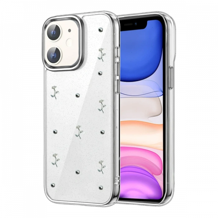 Apple iPhone 11 Fiyonk Desenli Kapak