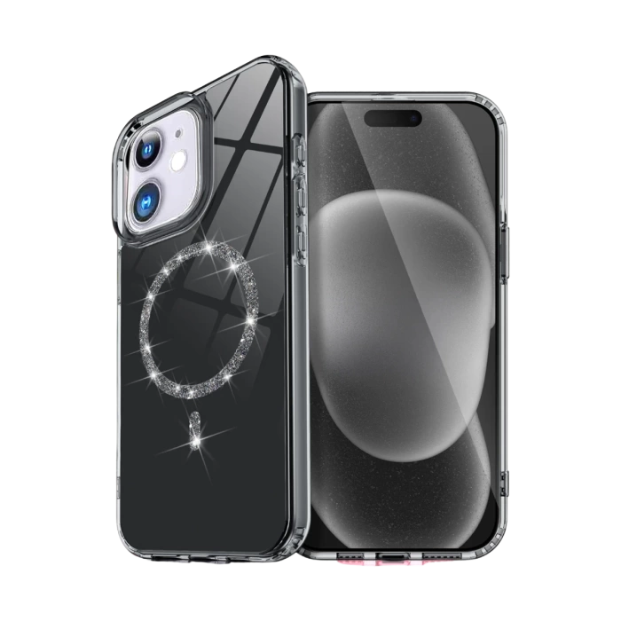 Newface Apple iPhone 11 Live Diamond Magsafe Kapak