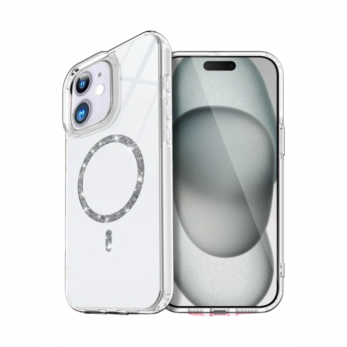 Newface Apple iPhone 12 Live Diamond Magsafe Kapak