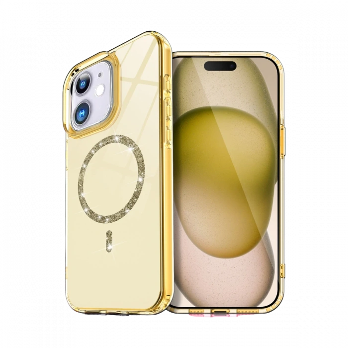 Newface Apple iPhone 12 Live Diamond Magsafe Kapak
