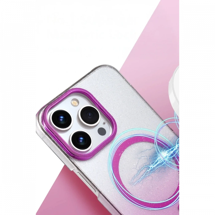 Newface Apple iPhone 14 Pro Max Glossy Magsafe Kapak
