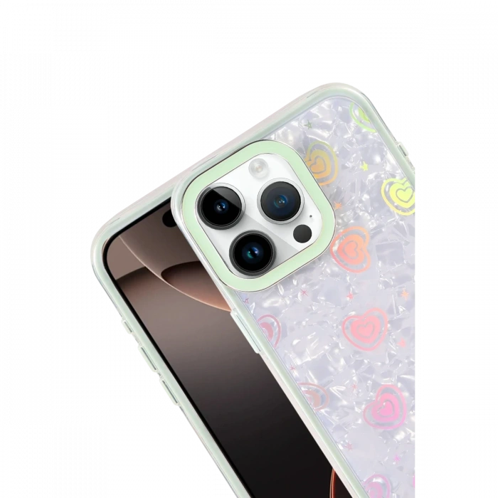 Newface Apple iPhone 14 Pro Max Lumi Desenli Kapak