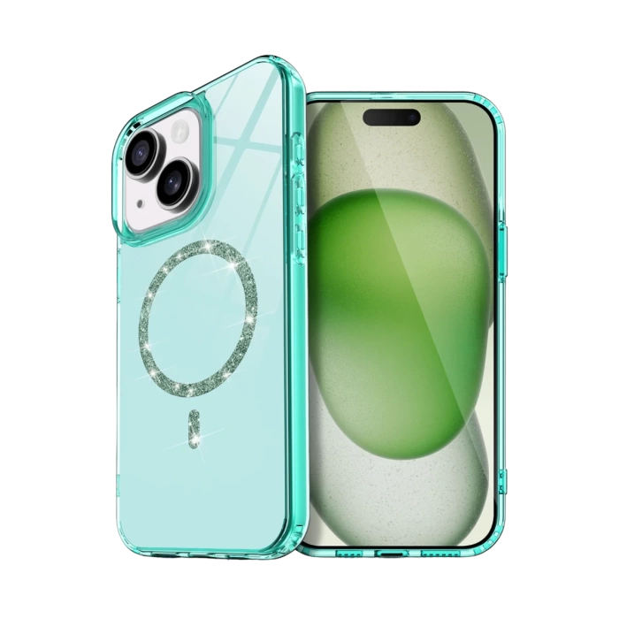 Newface Apple iPhone 15 Live Diamond Magsafe Kapak