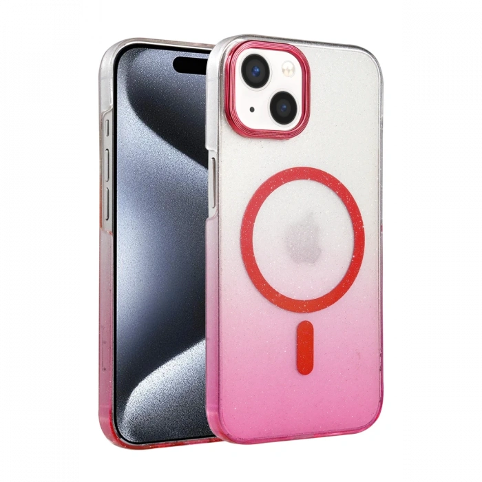 Newface Apple iPhone 15 Plus Glossy Magsafe Kapak