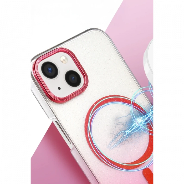 Newface Apple iPhone 15 Plus Glossy Magsafe Kapak