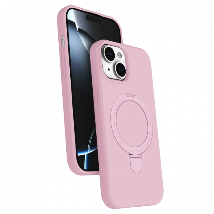 Newface Apple iPhone 15 Plus Regal Magsafe Standlı Kapak