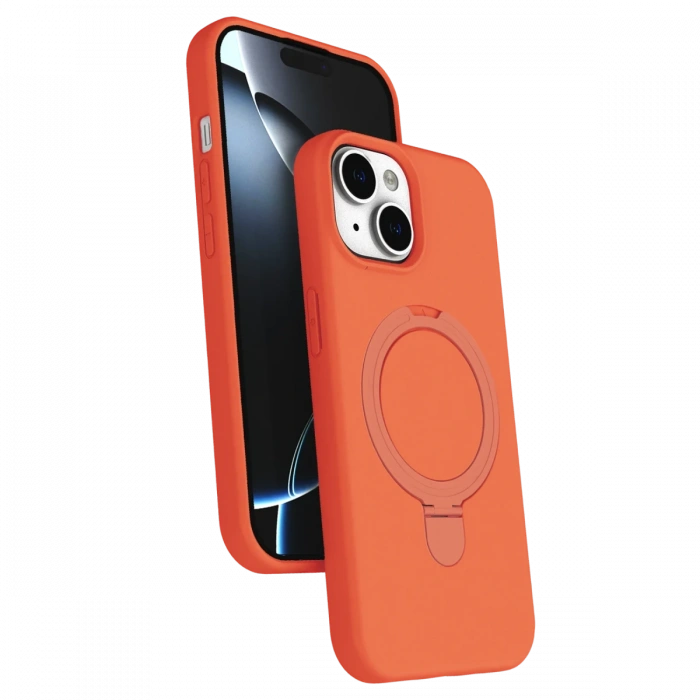 Newface Apple iPhone 15 Plus Regal Magsafe Standlı Kapak