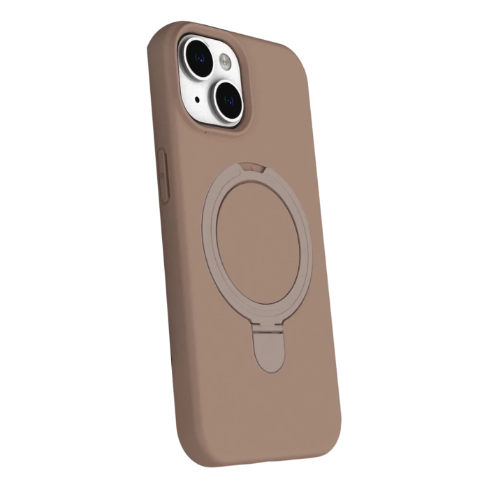 Newface Apple iPhone 15 Plus Regal Magsafe Standlı Kapak