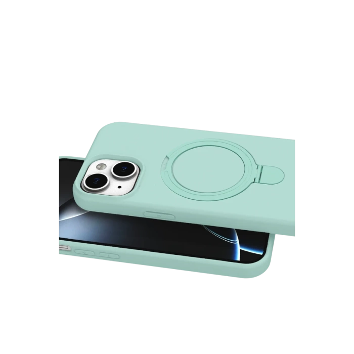 Newface Apple iPhone 15 Plus Regal Magsafe Standlı Kapak