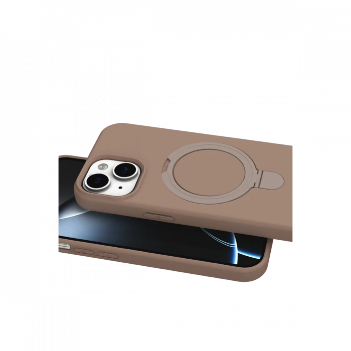 Newface Apple iPhone 15 Plus Regal Magsafe Standlı Kapak