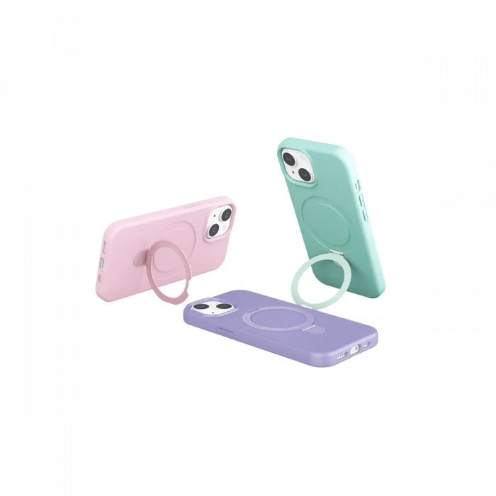 Newface Apple iPhone 15 Plus Regal Magsafe Standlı Kapak