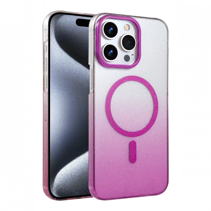 Newface Apple iPhone 15 Pro Max Glossy Magsafe Kapak