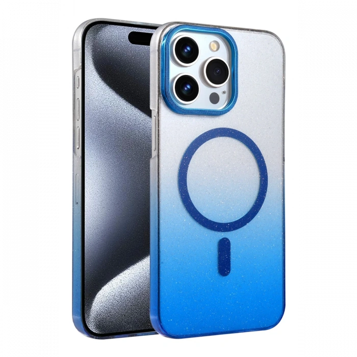 Newface Apple iPhone 15 Pro Max Glossy Magsafe Kapak