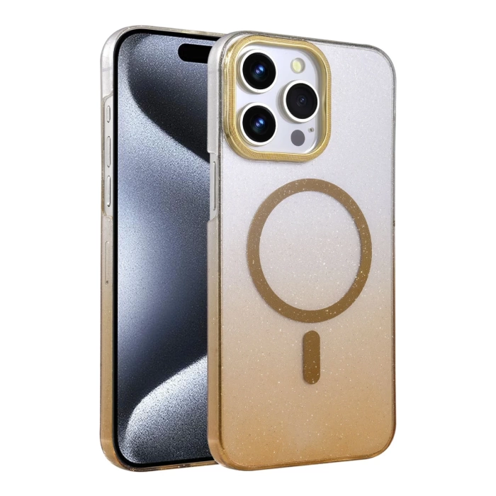 Newface Apple iPhone 15 Pro Max Glossy Magsafe Kapak