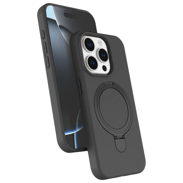 Newface Apple iPhone 15 Pro Max Regal Magsafe Standlı Kapak